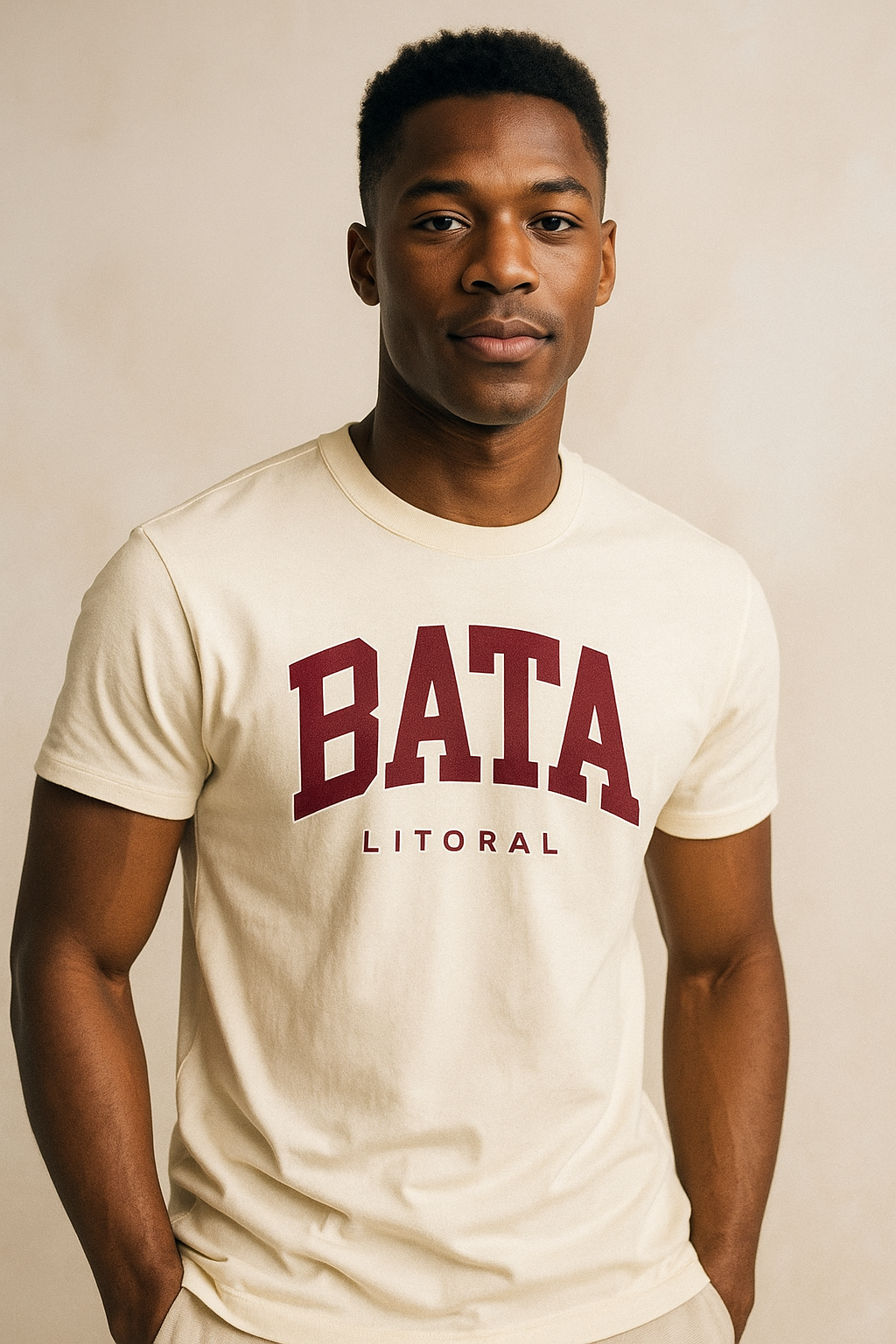 Camiseta Bata en granate - Unisex