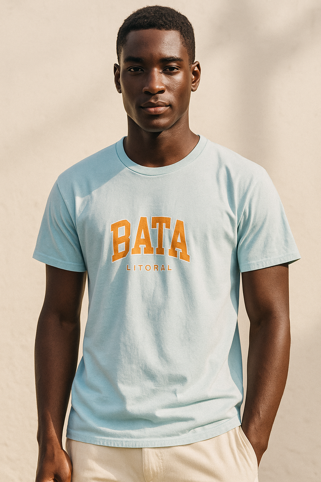 Camiseta Bata en mostaza calido - Unisex