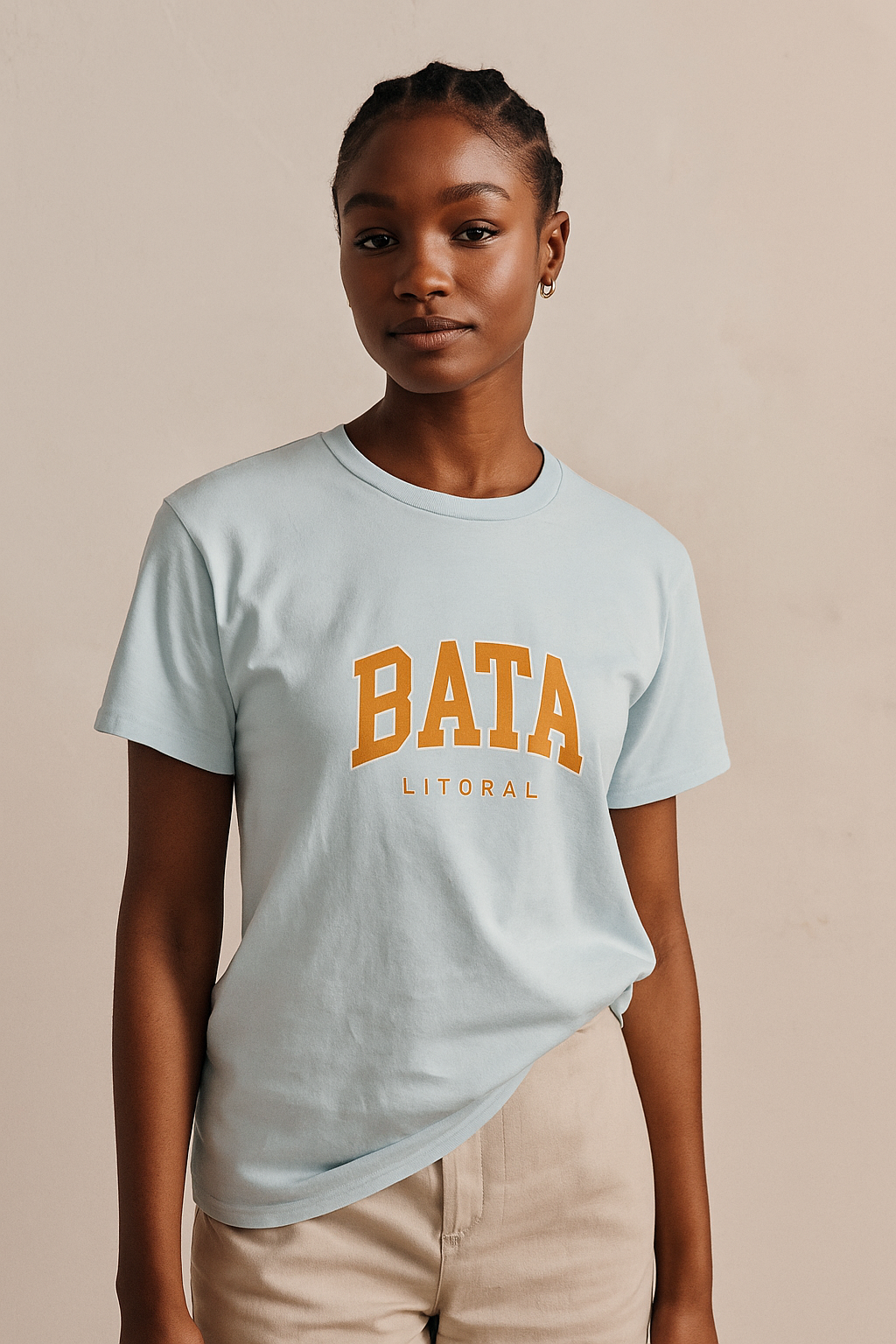 Camiseta Bata en mostaza calido - Unisex