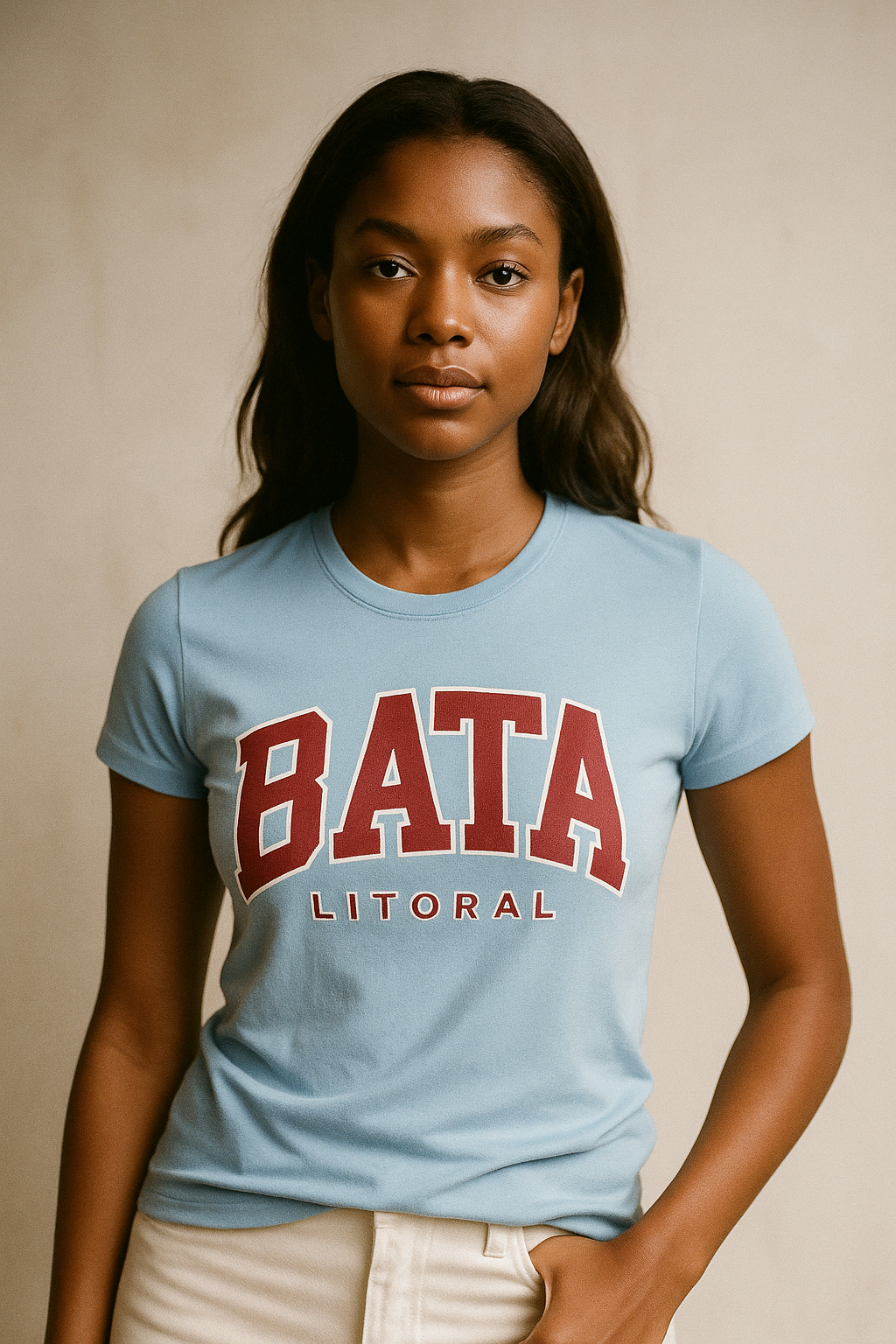 Camiseta Bata en granate - Unisex