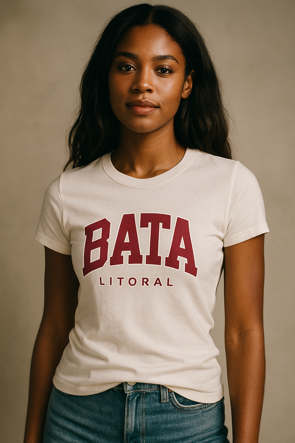 Camiseta Bata en granate - Unisex