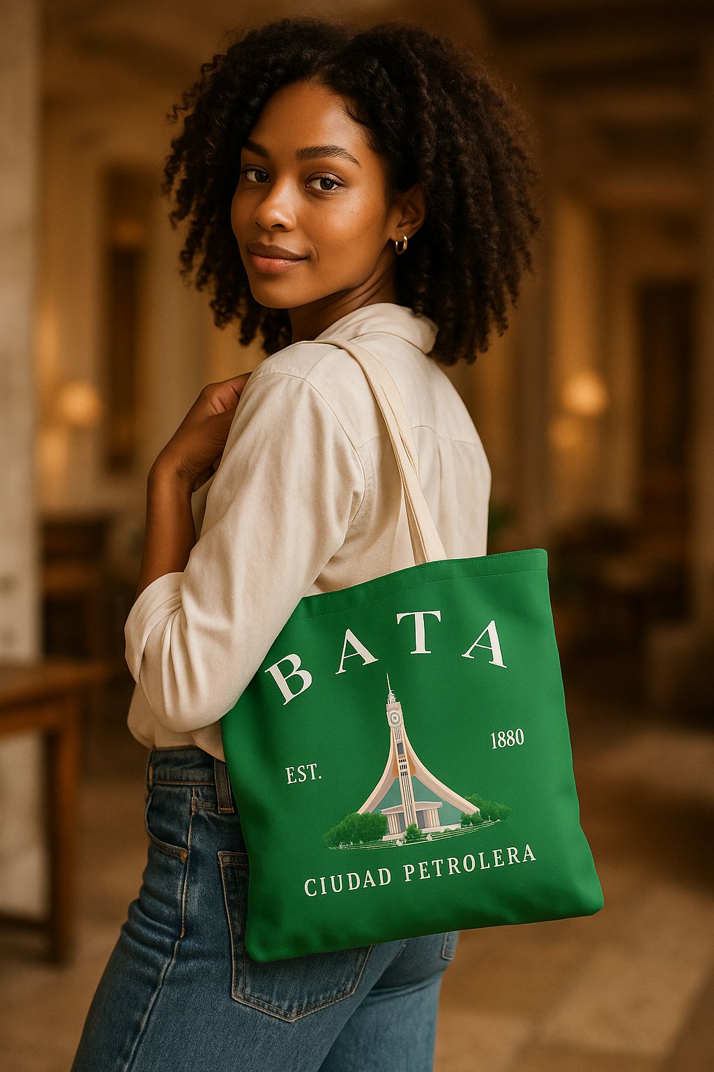 Tote Bag - Bata Verde