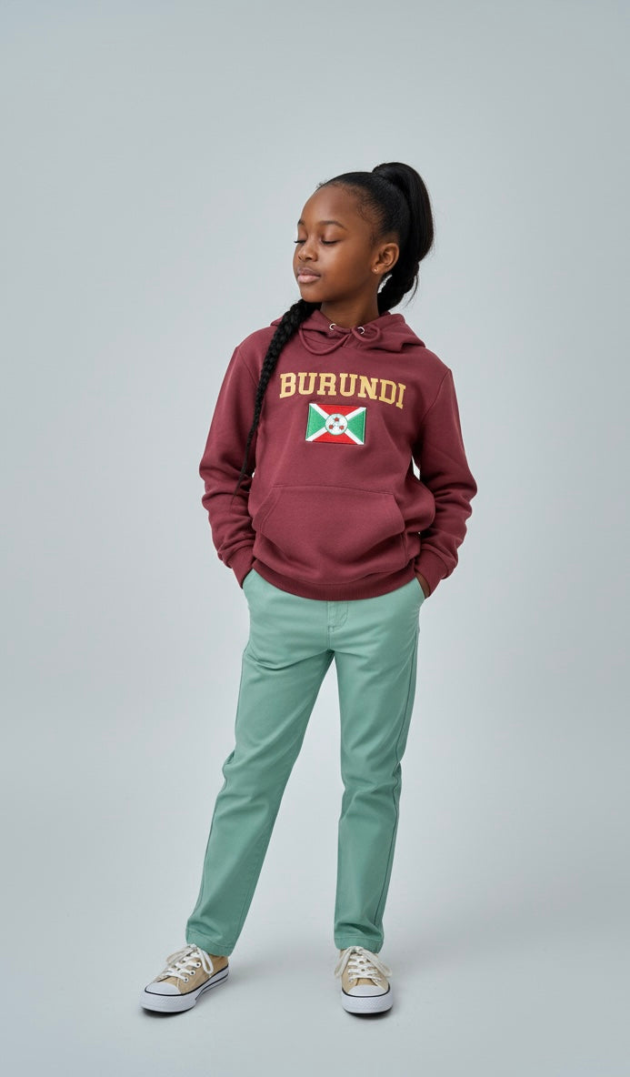 Sweatshirt infantil Burundi - Unissexo