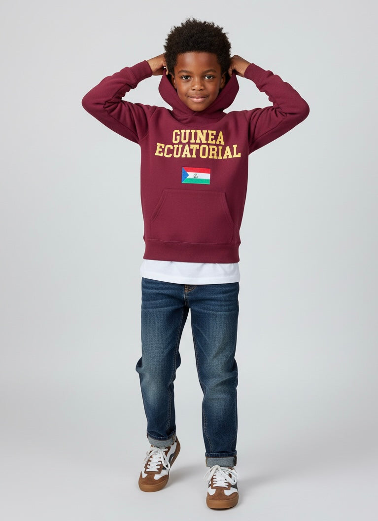 Sudadera Guinea Ecuatorial Niños - Unisex