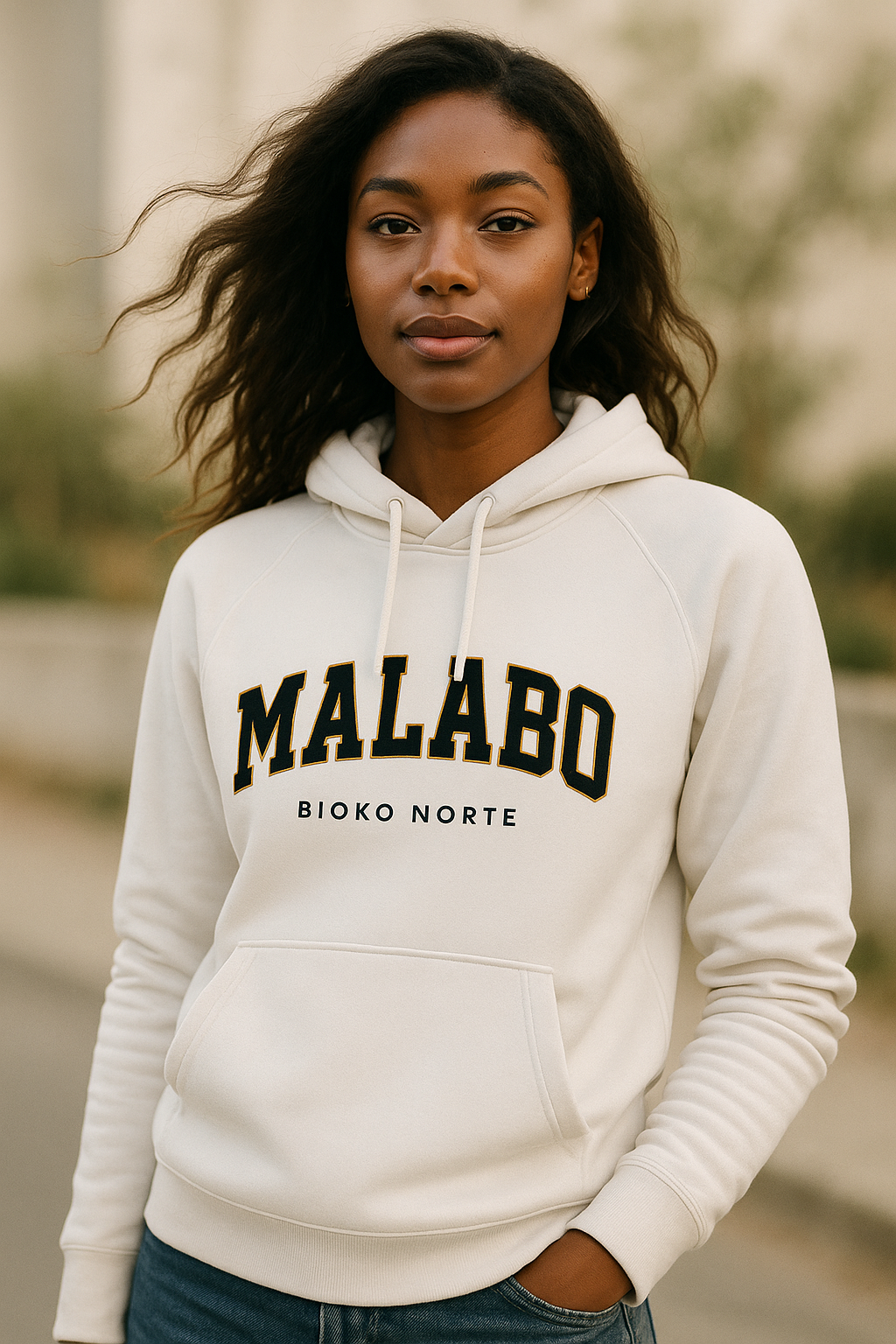 Sudadera unisex con capucha - Malabo