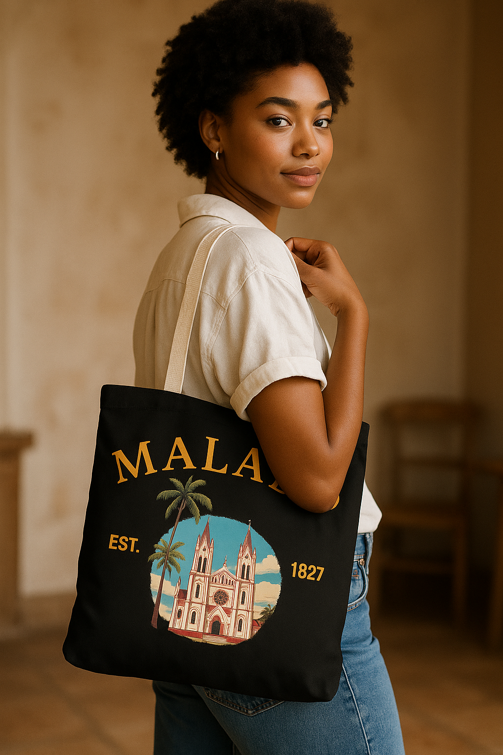 Tote Bag - Malabo negro