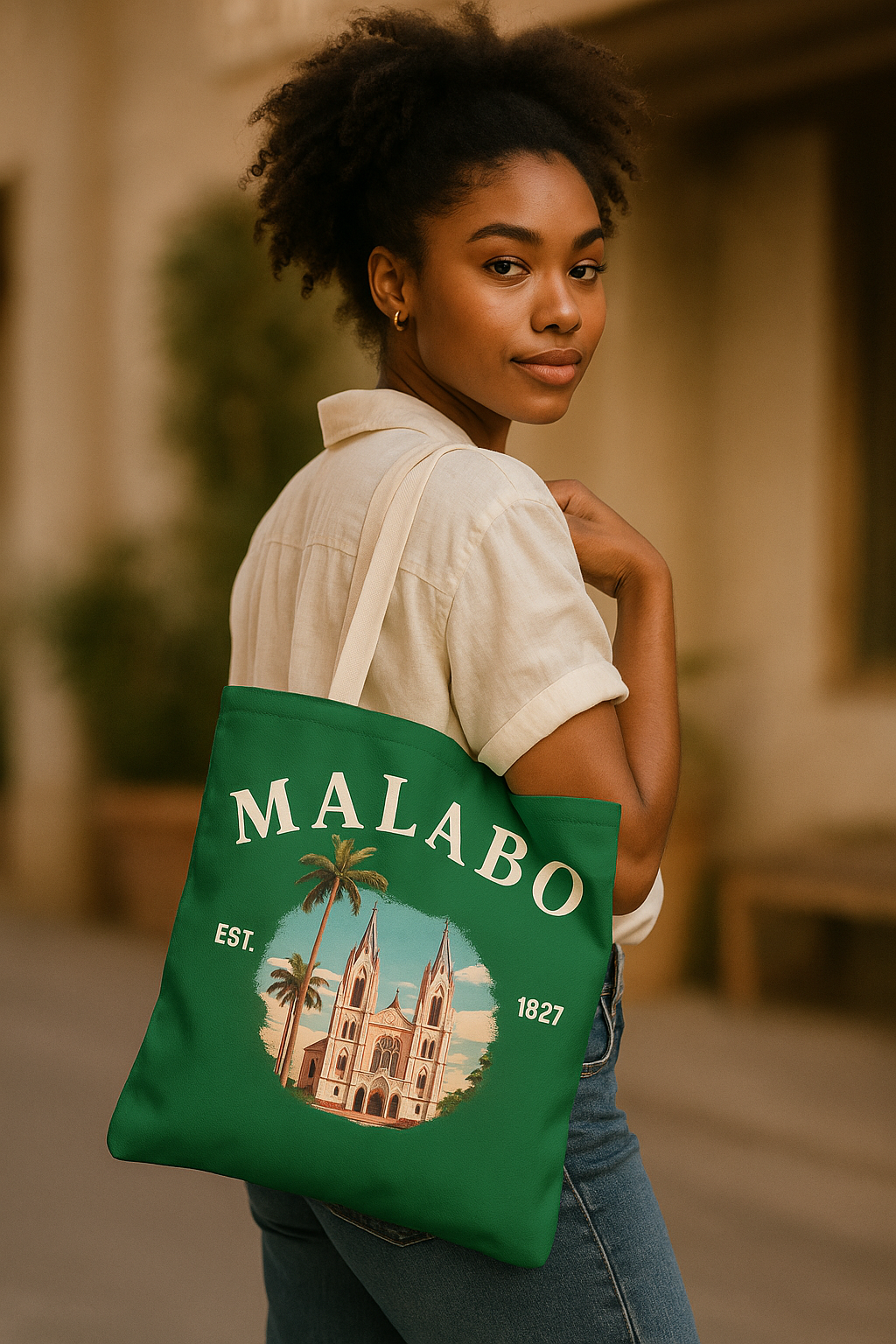 Tote Bag - Malabo verde