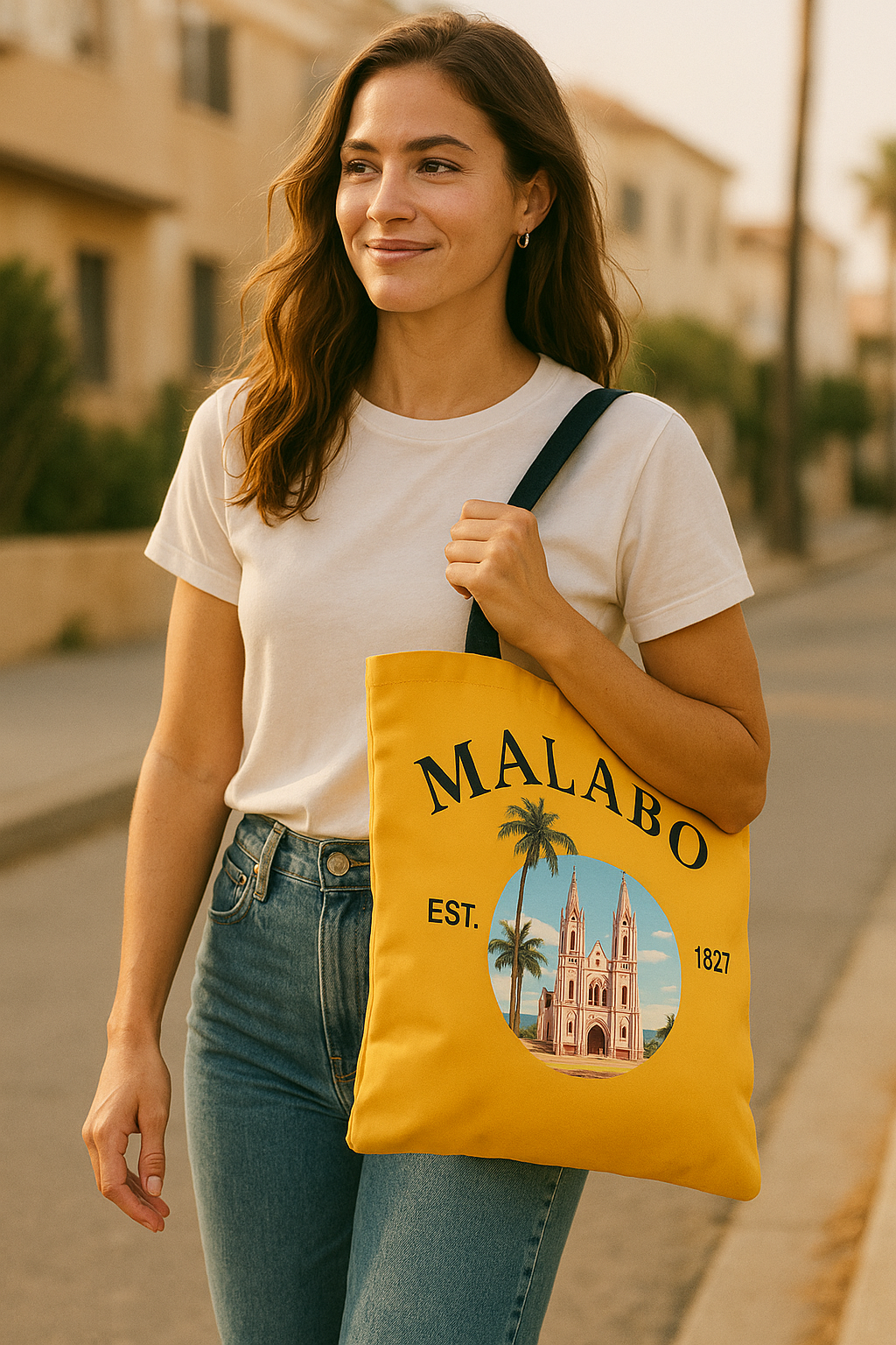 Tote bag - Malabo amarillo