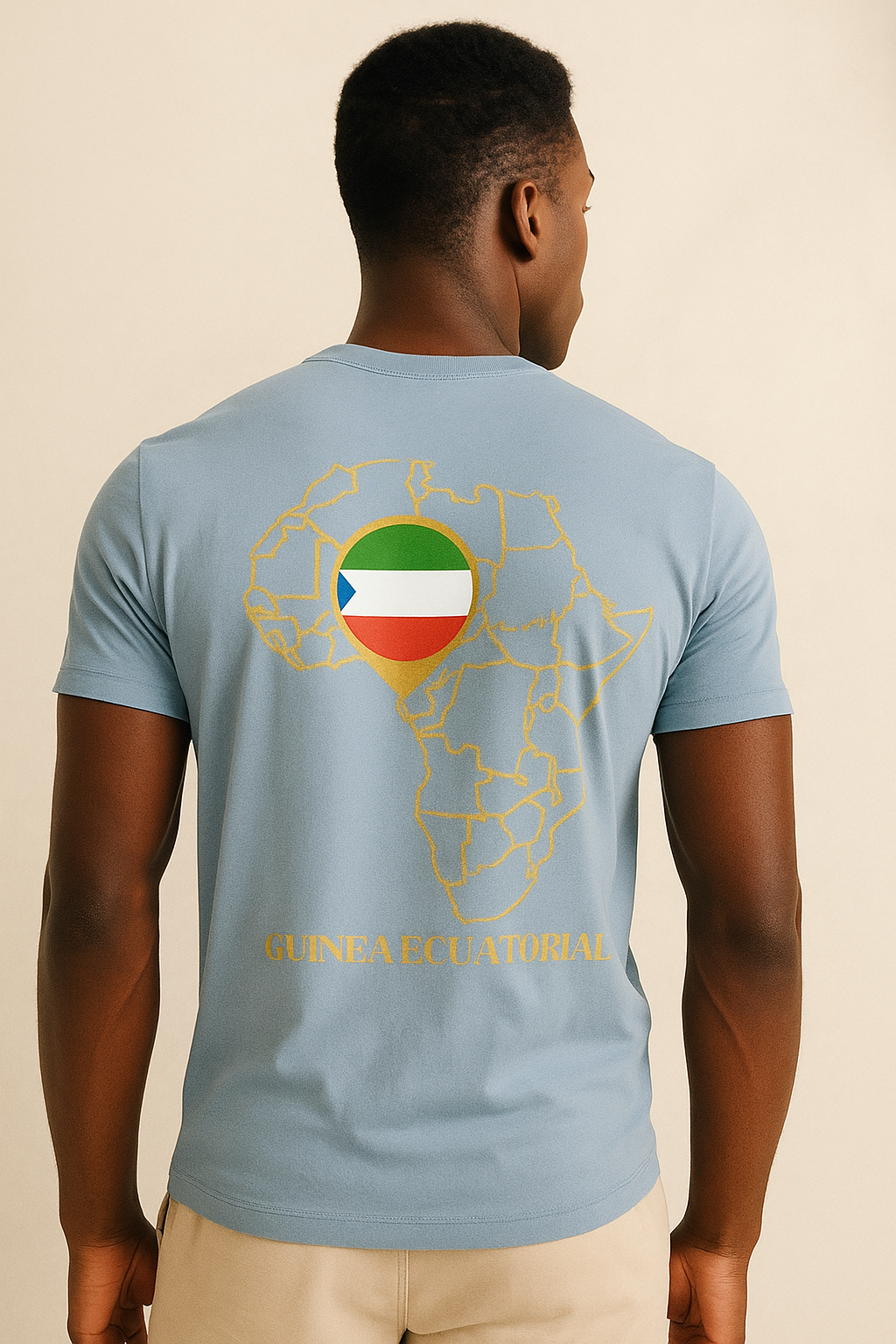 Camiseta Los Negros Originales en mostaza cálido - Unisex