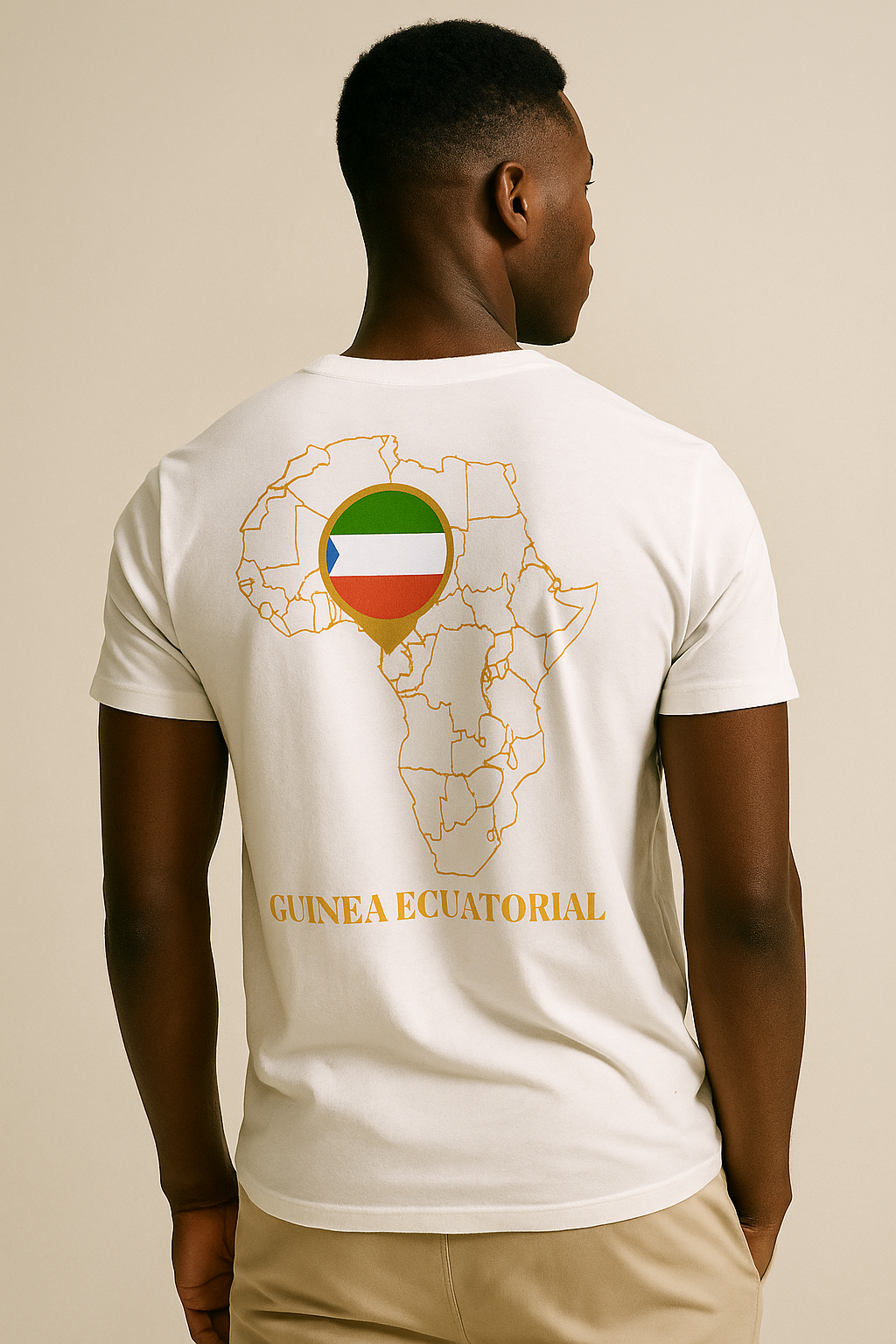 Camiseta Los Negros Originales en mostaza cálido - Unisex