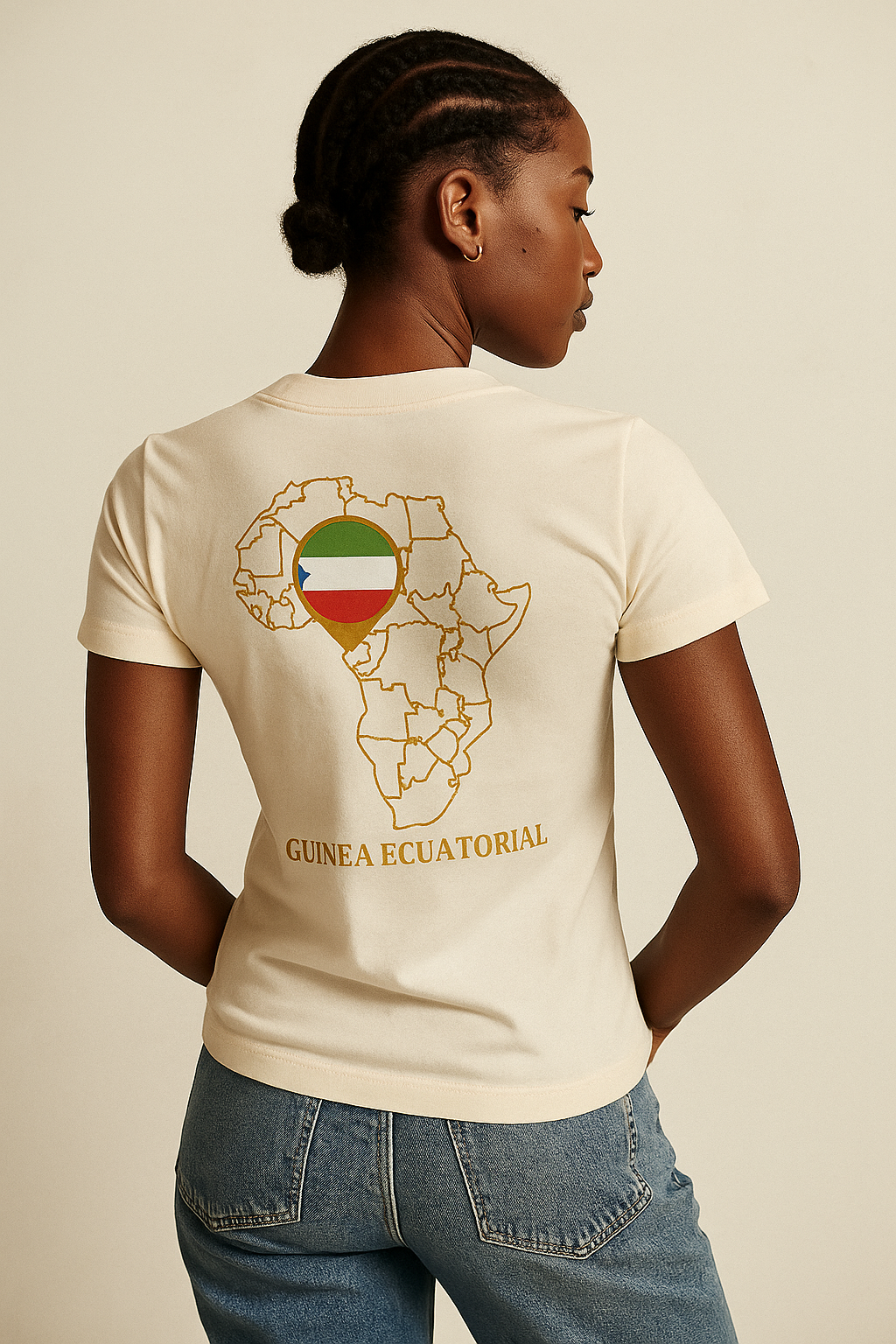 Camiseta Los Negros Originales en mostaza cálido - Unisex