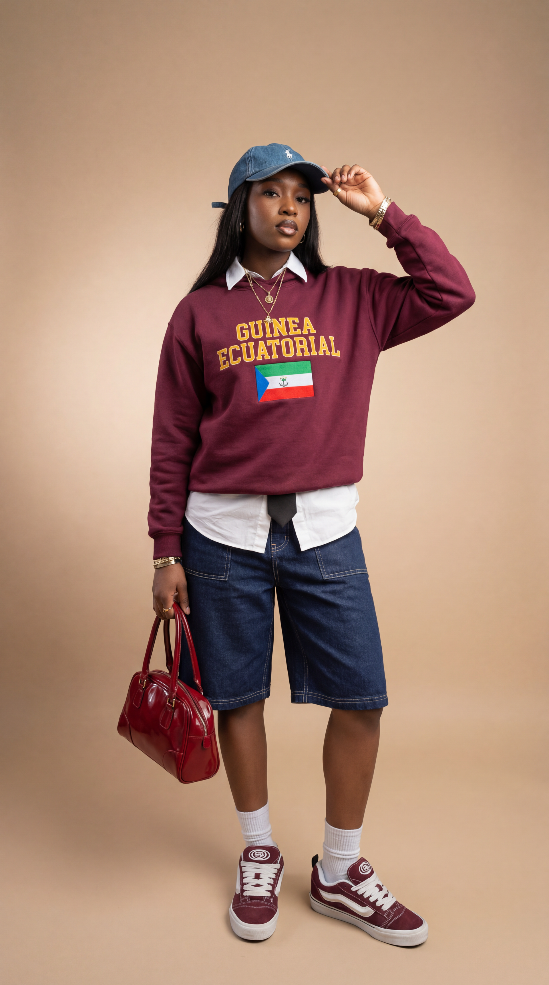 Camisola da Guiné Equatorial - Unissexo